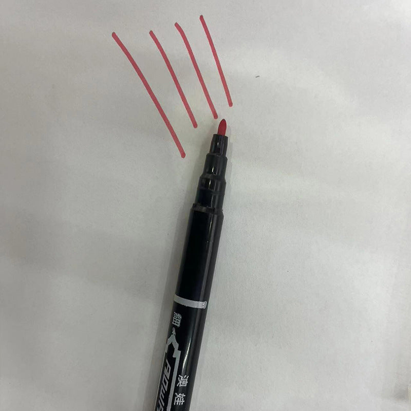 120-Pack Dual-Tip Markers: One thick tip and one thin tip; black oil-based line art markers; specifically designed for art; smudge-proof